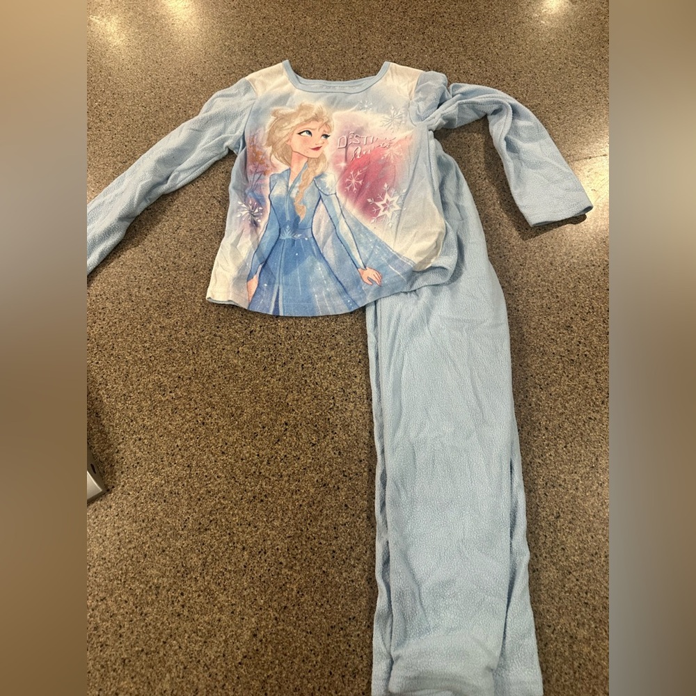 Frozen Kids Pajama Set - Blue